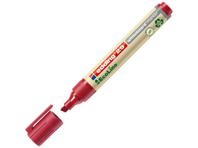 edding Whiteboardpenn EDDING 29 EcoLine rød