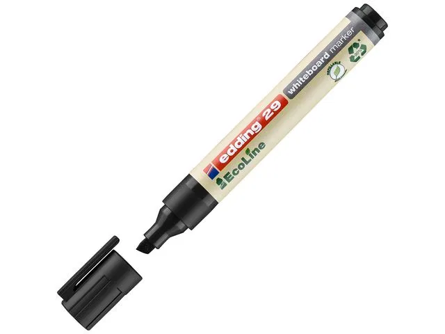 edding tavletusj 29 EcoLine, skråskåret spiss, 1–5 mm strekbredde, sort