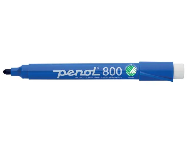 PENOL Whiteboardpenn PENOL 800 ECO rund blå