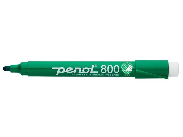 PENOL Whiteboardpenn PENOL 800 ECO rund grønn