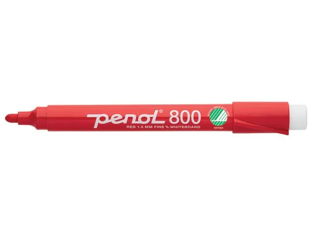 PENOL Whiteboardpenn PENOL 800 ECO rund rød