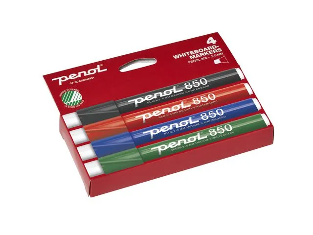 PENOL Whiteboardpenn PENOL 850 skrå assort (4)