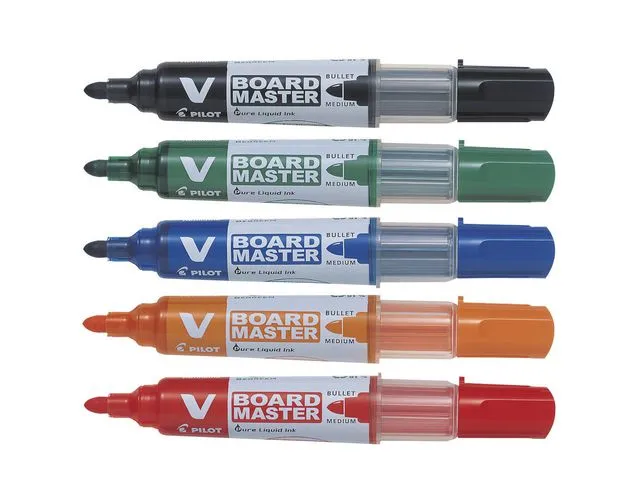 Pilot Begreen Whiteboardpenn PILOT V-Board M rund (5)