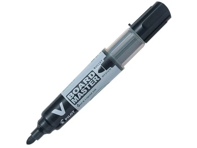 Pilot Begreen Whiteboardpenn V-Board Begreen, kulespiss, 6,0 mm, sort